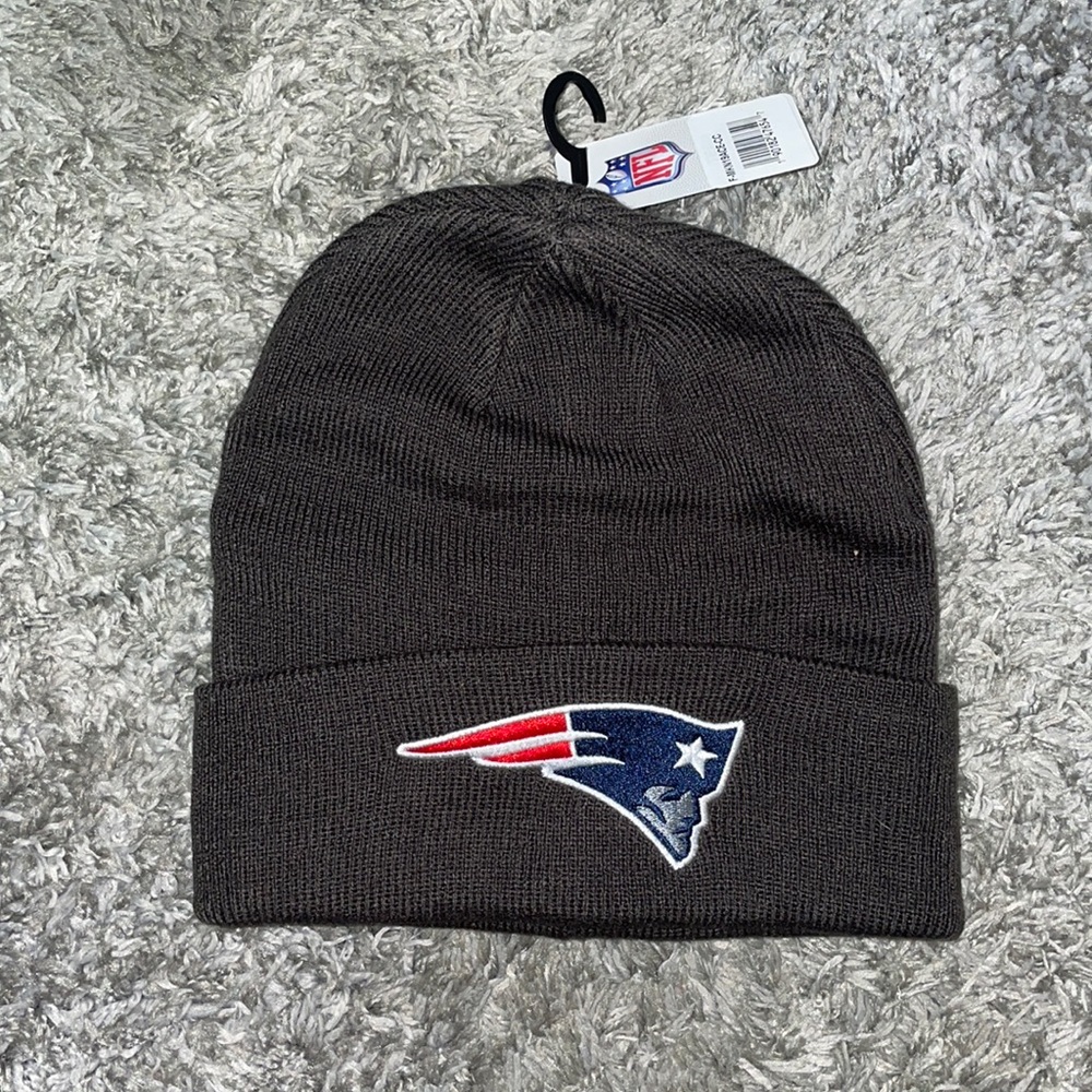 NFL Patriots Gray Beanie
